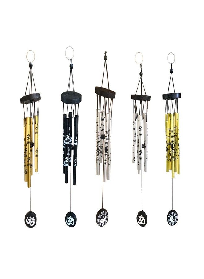Ryme Metal Wind Chimes (16 x 5 inch, Multicolour) - Image 1